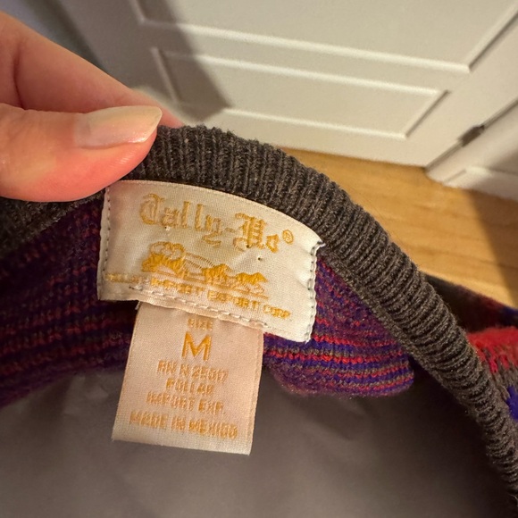 Multicolor Patterned Women's Cardigan - Picture 6 of 7